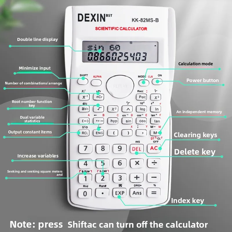 Calcolatrice scientifica per s - Scientific Calculator For Secondary School recensione e prezzo