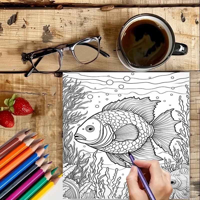 Libro da colorare subacqueo es - School Supplies recensione e prezzo