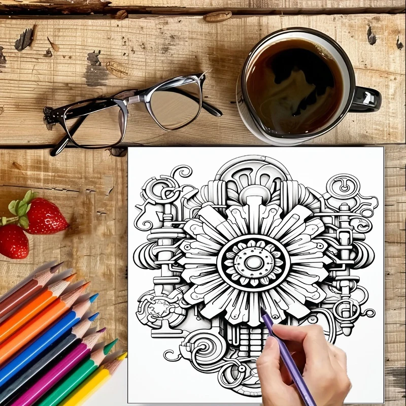 Libro da colorare Fiori Steamp - School Supplies recensione e prezzo