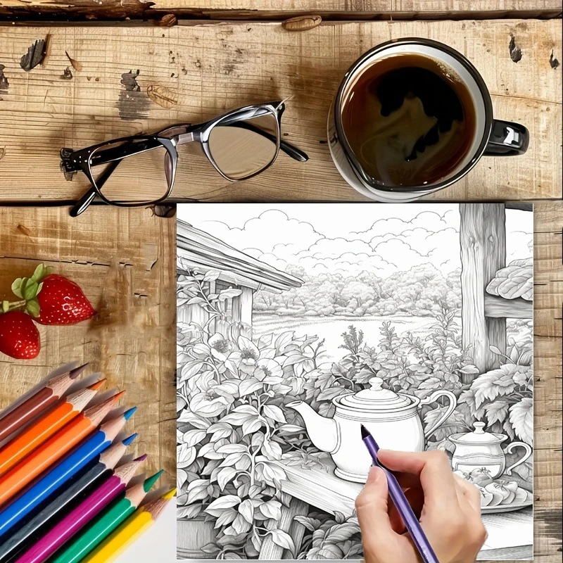Libro da colorare Tea In The G - School Supplies recensione e prezzo